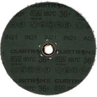 Disque en fibre 987C Cubitron II, C&eacute;ramique, 36+, 4-1/2" Dia Stor-it Systems