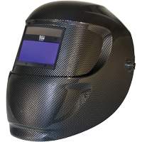 Masque de soudage Carrera ArcOne, 3" lo x 4" la Champ de vision, Teinte 9 - 13, Charbon Stor-it Systems