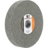 Meule &agrave; usage g&eacute;n&eacute;ral Standard Abrasives, 6" x 1", Arbre de 1", Carbure de silicium Stor-it Systems