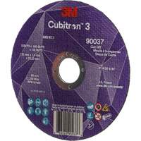 Meule &agrave; tronçonner Cubitron 3, 5" x 0,045", Arbre de 7/8", Type 1, C&eacute;ramique, 12250 Tr/min Stor-it Systems