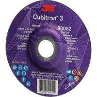 Meule &agrave; tronçonner Cubitron 3, 5" x 0,04", Arbre de 7/8", Type 27, C&eacute;ramique, 60 Tr/min Stor-it Systems