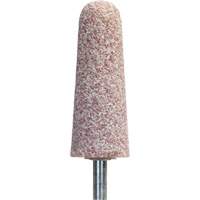 Quantum 5NQM Vitrified Bond Mounted Point, 1" Dia., 36 Grit, Ceramic Alumina Stor-it Systems