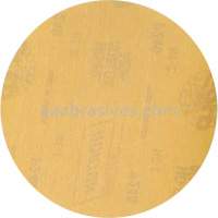 No-Fil Adalox Gold Reserve Hook & Loop Sanding Disc, 5" Dia., P320 Grit, Aluminum Oxide Stor-it Systems