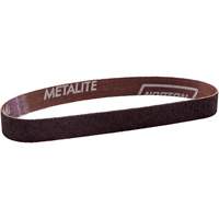 Metalite&reg; Cloth File Sanding Belt, 3/4" W x 20-1/2" L, Aluminum Oxide, 40 Grit Stor-it Systems