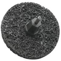 Bear-Tex<sup>®</sup> Rapid Strip Non-Woven Quick-Change Disc, 3" Dia., Extra Coarse Grit, Silicon Carbide NZ840 | Stor-it Systems