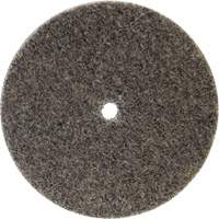Bear-Tex<sup>®</sup> Non-Woven Unified Wheel, 3" x 1/4", 3/8" Arbor, Coarse Grit, Aluminum Oxide NZ988 | Stor-it Systems