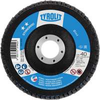 2-in-1 Flap Disc, 4-1/2" x 22.5 mm, Type 27A, 60 Grit, Ceramic Alumina Stor-it Systems