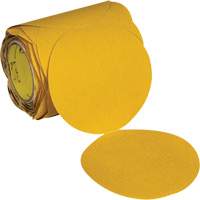Stikit Gold Abrasive Disc Roll 09312, 6" Dia., 120 Grit, Aluminum Oxide Stor-it Systems