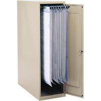 Vertical Filing Cabinets, Steel, 1 Drawers, 16" W x 39" D x 54-1/2" H, Tropic Sand OB143 | Stor-it Systems