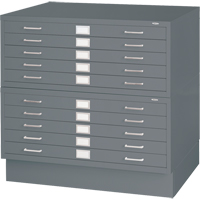 Steel Plan Files, 5 Drawers, 40-3/8" W x 29-3/8" D x 16-1/2" H OB146 | Stor-it Systems