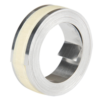 Embossing Aluminum Tape, 12.7 mm x 16', Aluminum OB688 | Stor-it Systems