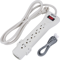 Protect-It Surge Suppressors, 7 Outlets, 1080 J, 1800 W, 6' Cord OD809 | Stor-it Systems