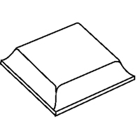 Bumpon Tapered Square Protective Bumpers Stor-it Systems