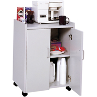 Mobile Refreshment Centre, 23" x 31" x 18", 200 lbs. Capacity OK018 | Stor-it Systems