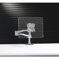 Single-Screen, Height-Adjustable Double-Extension Arm OK385 | Stor-it Systems