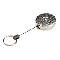 Original Self Retracting Reels #485-HDK, Chrome, 48" Cable, Belt Clip Attachment Stor-it Systems