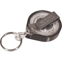 Retractable Mini-Bak<sup>®</sup> Key Rings, Plastic, 36" Cable, Belt Clip Attachment ON546 | Stor-it Systems