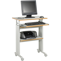 Muv™ Stand-Up Adjustable Height Workstations ON733 | Stor-it Systems