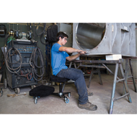 SF 180™ Multi-Tilt Ergonomic Welding Chair, Fabric, Black OP275 | Stor-it Systems
