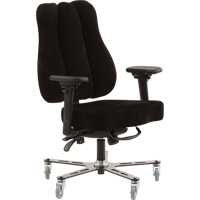 Vega™ Multi-Tilt Ergonomic Welding Chair, Fabric, Black/Grey OP281 | Stor-it Systems