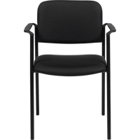 Stacking Chairs, Fabric, 32" High, 300 lbs. Capacity, Black OP317 | Stor-it Systems