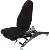 TA 200™ Ergonomic Sit/Stand Chair, Vinyl, Black OP455 | Stor-it Systems