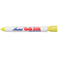Marqueur à peinture Quik Stik<sup>MD</sup>, Bâton plein, Jaune fluorescent OP543 | Stor-it Systems