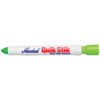 Marqueur à peinture Quik Stik<sup>MD</sup>, Bâton plein, Vert fluorescent OP544 | Stor-it Systems