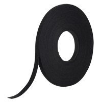 Ruban d'attaches One-Wrap, Boucle et crochet, 25 vg x 1/2", Auto-aggripant, Noir Stor-it Systems