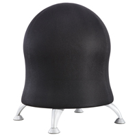Zenergy™ Ball Chair, Fabric, Black, 250 lbs. Capacity OP694 | Stor-it Systems