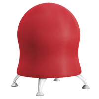 Zenergy™ Ball Chair, Fabric, Red, 250 lbs. Capacity OP695 | Stor-it Systems