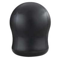 Zenergy™ Swivel Ball Chair, Vinyl, Black, 250 lbs. Capacity OP699 | Stor-it Systems
