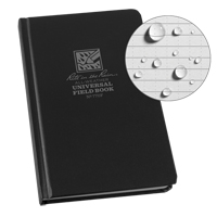 Bound Book, Hard Cover, Black, 160 Pages, 4-5/8" W x 7-1/4" L Stor-it Systems