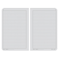 Bound Book, Hard Cover, Black, 160 Pages, 4-5/8" W x 7-1/4" L Stor-it Systems