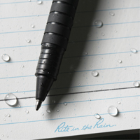 All-Weather Durable Pen, Black, 0.8 mm, Retractable OQ434 | Stor-it Systems