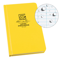 Bound Book, Hard Cover, Yellow, 160 Pages, 4-5/8" W x 7-1/4" L OQ543 | Stor-it Systems