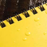 Side-Spiral Notebook, Soft Cover, Yellow, 64 Pages, 4-5/8" W x 7" L OQ546 | Stor-it Systems