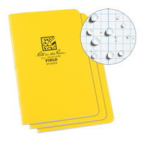 Notebook, Soft Cover, Yellow, 48 Pages, 4-5/8" W x 7" L Stor-it Systems
