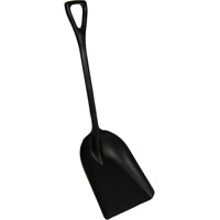 Food Processing Shovel, 13-1/4" x 6-3/5" Blade, 42-1/2" Length, Plastic, Black OQ650 | Stor-it Systems