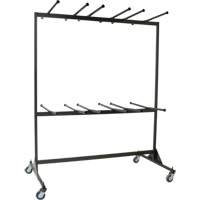 Double-Sided Folding Chair Caddy Stor-it Systems