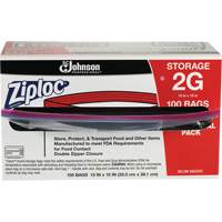Ziploc<sup>®</sup> Double Zip Food Storage Bags OQ993 | Stor-it Systems