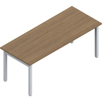 Table bureau Newland, 29-7/10" lo x 72" la x 29-3/5" h, Cerise OR444 | Stor-it Systems