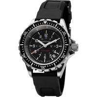 Large Diver's Quartz Watch, Digital, Battery Operated, 41 mm, Black OR476 | Stor-it Systems