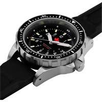 Red Maple Jumbo Diver's Quartz Watch, Digital, Battery Operated, 46 mm, Black OR480 | Stor-it Systems