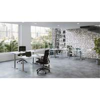 Newland Height-Adjustable Rectangular Table Stor-it Systems