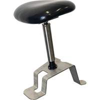 TA200 Sit-Stand Stool, Vinyl, Black, 280 lbs. Capacity Stor-it Systems