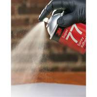 Super 77 Spray Adhesive, Clear, Aerosol Can Stor-it Systems