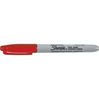 Permanent Markers - #15, Fine, Red PA392 | Stor-it Systems