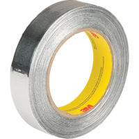 425 Aluminum Foil Tape, 4.6 mils Thick, 25.4 mm (1") x 54.86 m (180') PC203 | Stor-it Systems