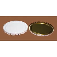 Seau avec couvercle, M&eacute;tal, 20 L Stor-it Systems